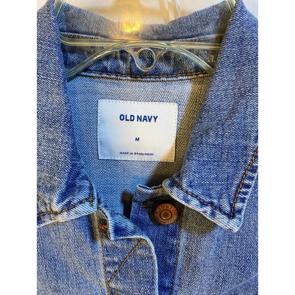 Jean Jacket, Old Navy, Classic, Size Medium, Pre-owned, Excellent Condition - Picture 2 of 9